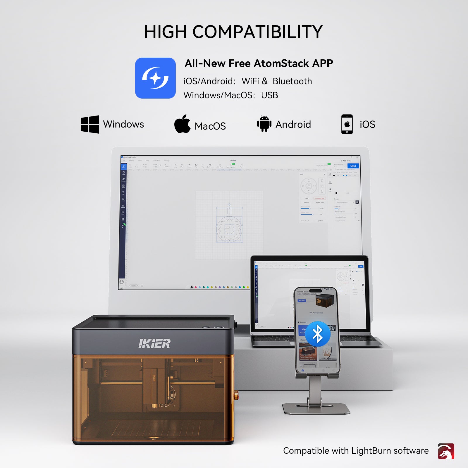 iKier Flex Laser Engraver