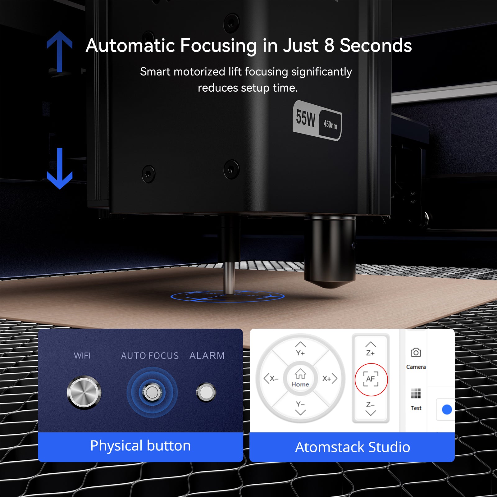iKier K2 Pro 55W Laser Engraver