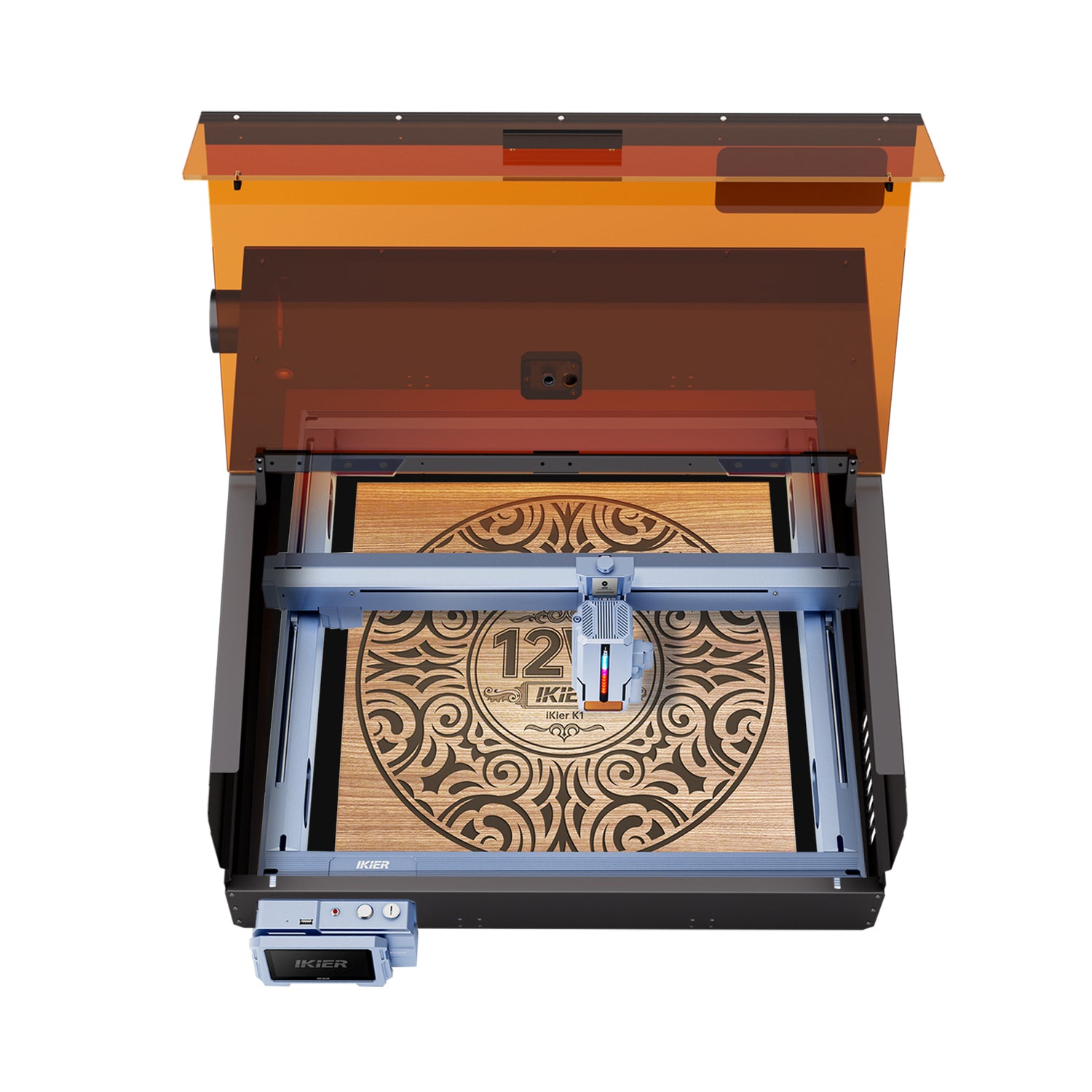 iKier K1 Combo: 12W Macchina per l'incisione e il taglio laser di maggiore precisione