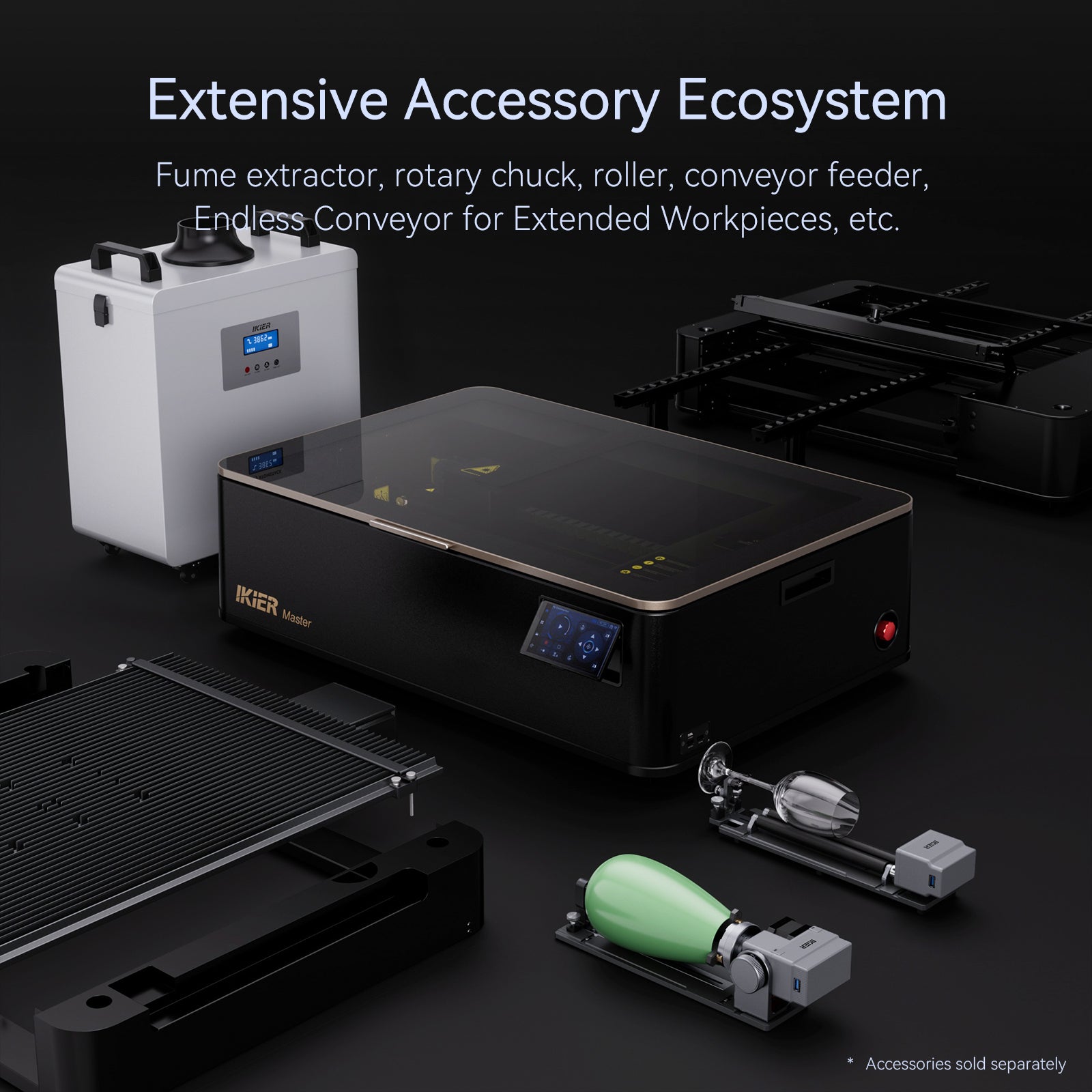 taglierina laser CO2 iKier Master 50W