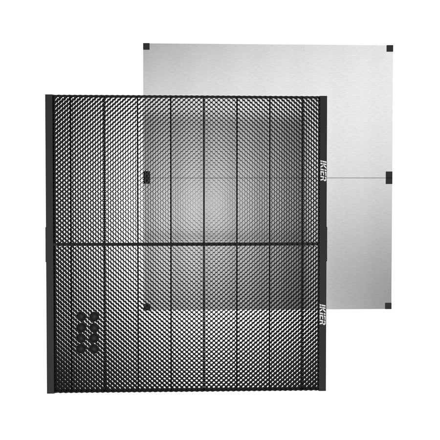 IKIER set di pannelli di lavoro a nido d'ape per taglio laser  850*425 MM, 850*850 MM