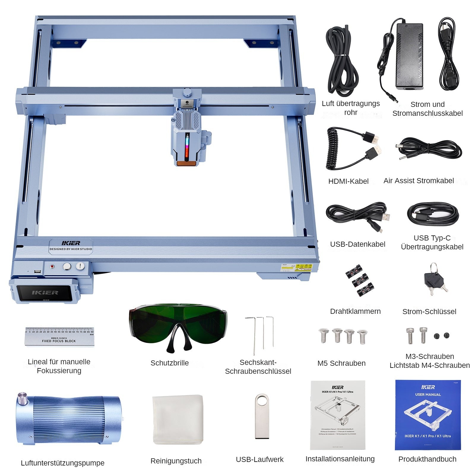 incisore laser iKier K1 Ultra 36W