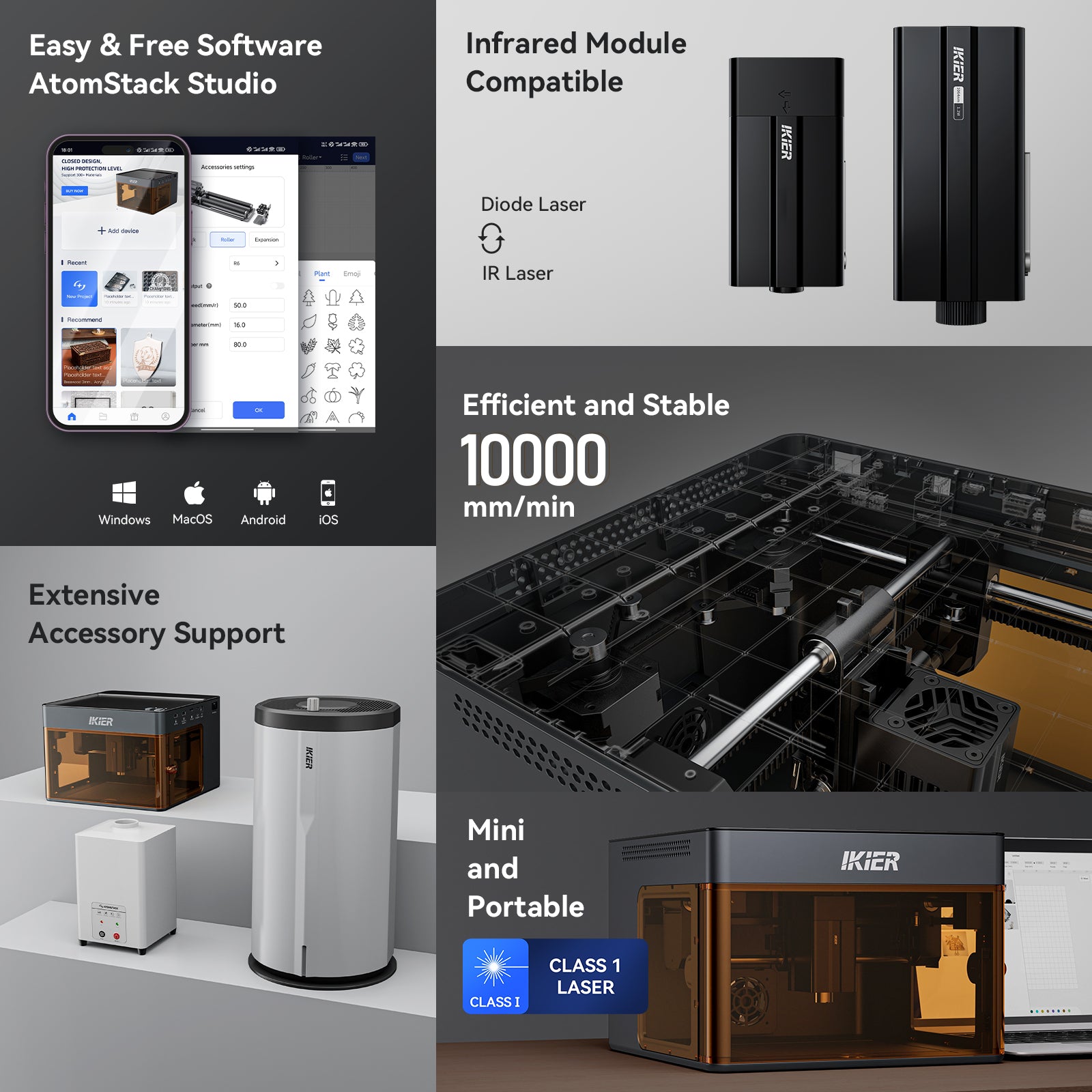 iKier Flex Laser Engraver