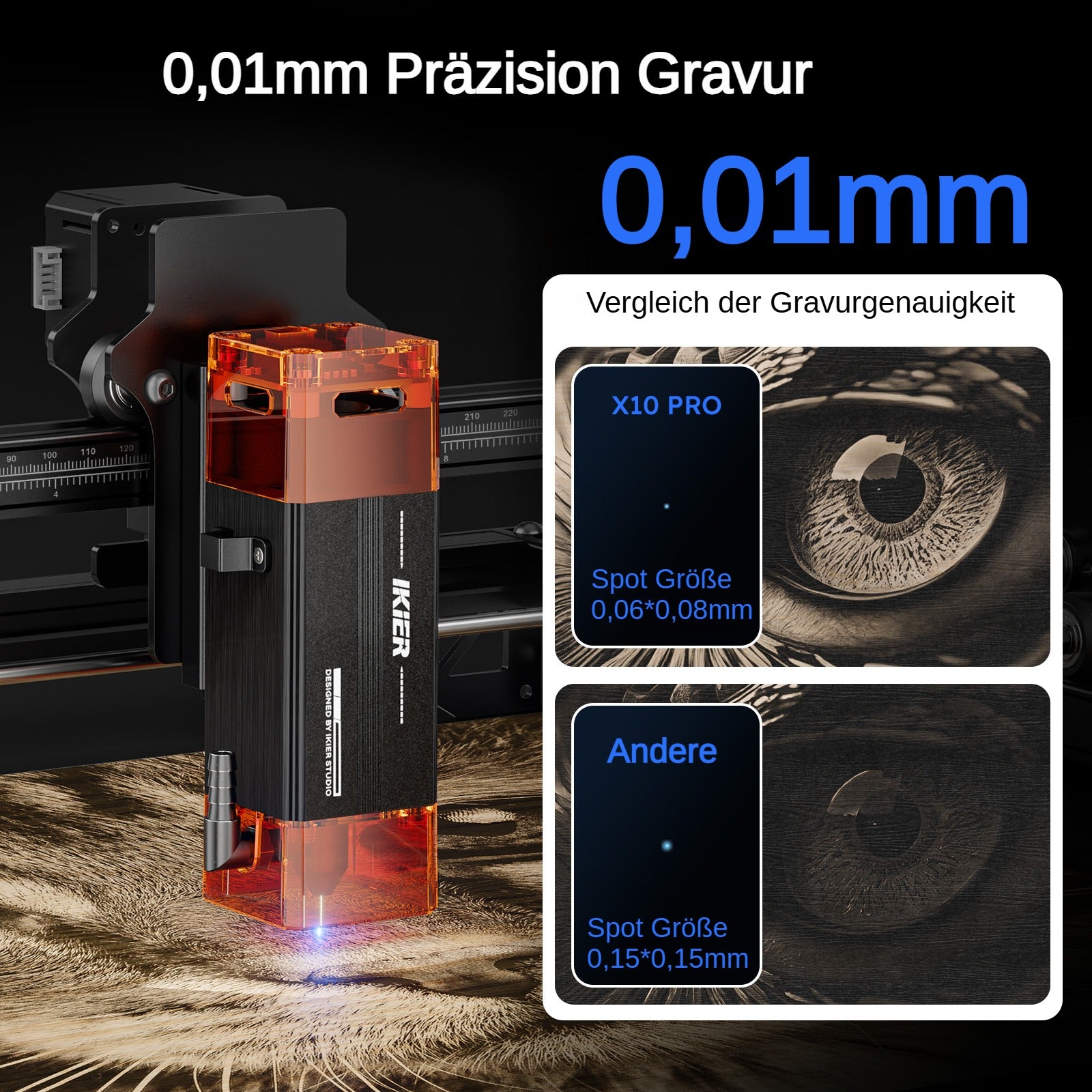 incisore laser iKier X10 Pro