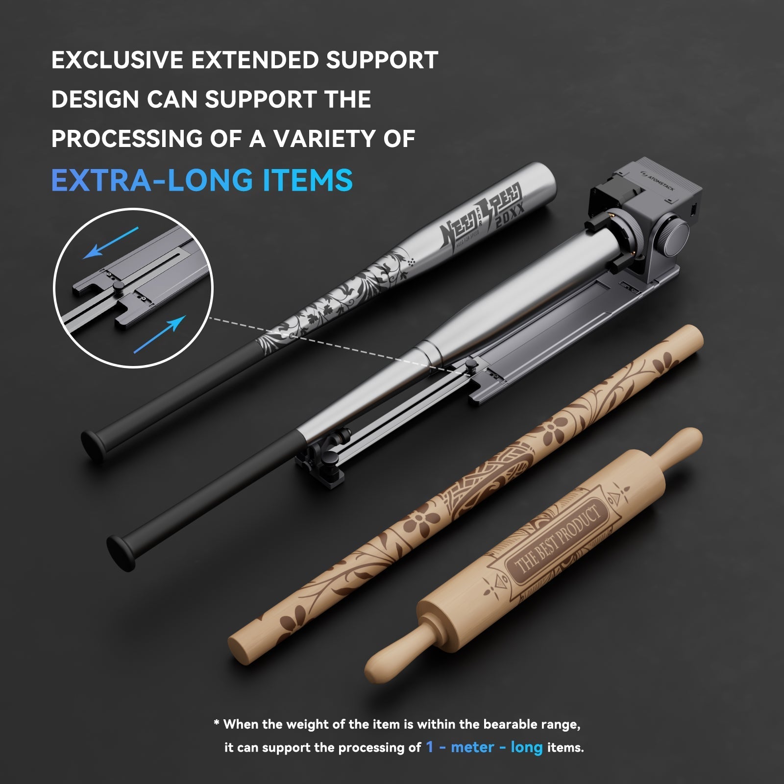 Rullo rotante Atomstack R6