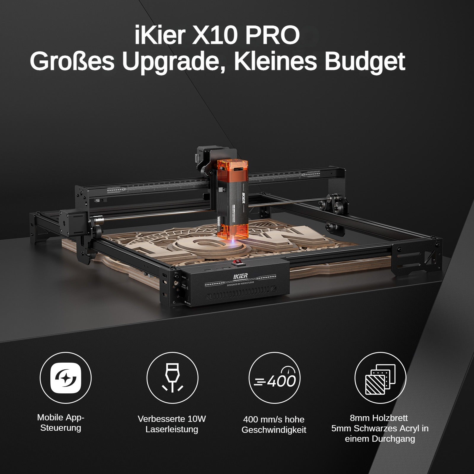 incisore laser iKier X10 Pro