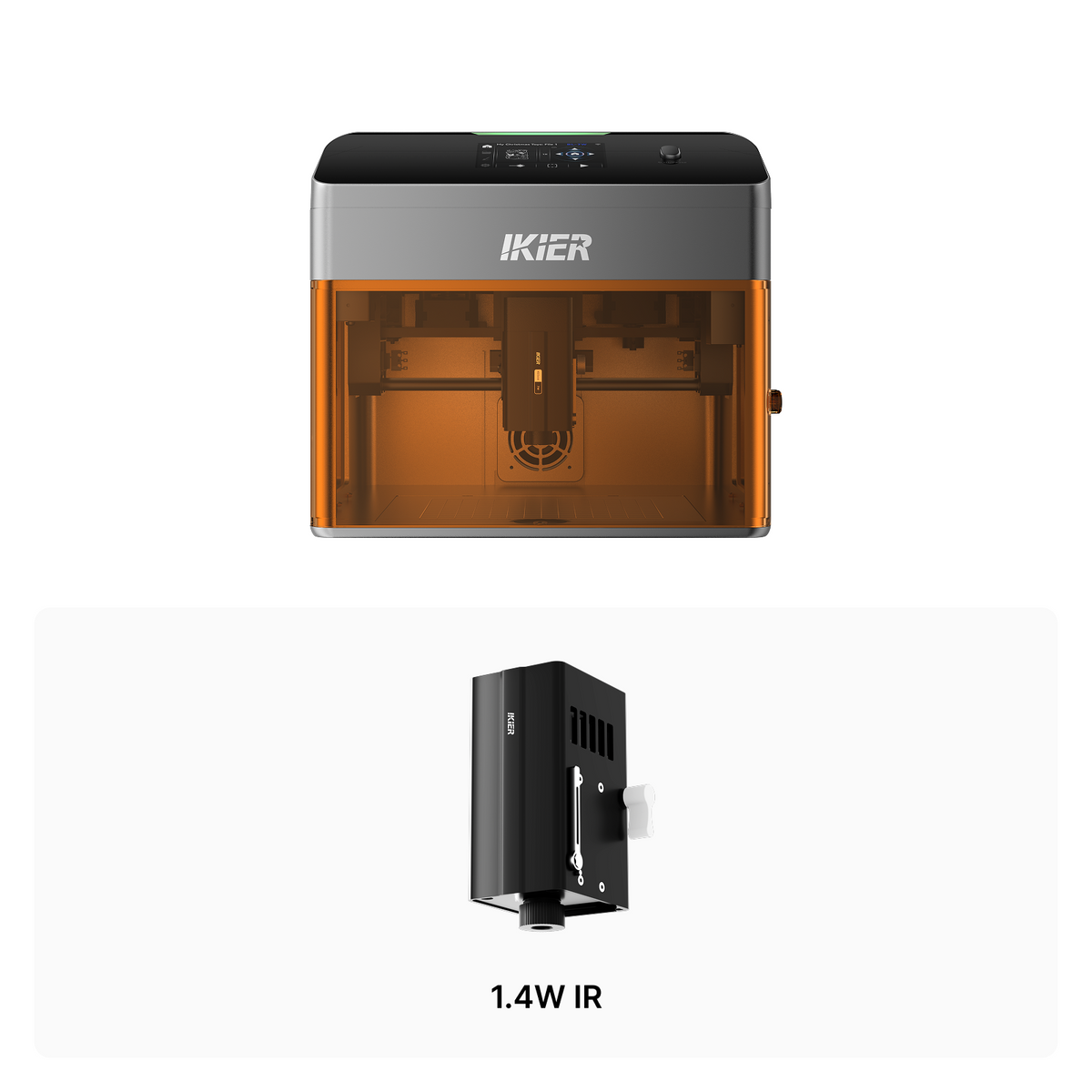incisore laser chiuso iKier Flex Pro 7W/12W