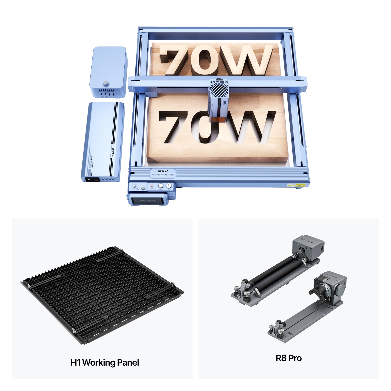 iKier K1 Pro Max 70W Laser Engraver