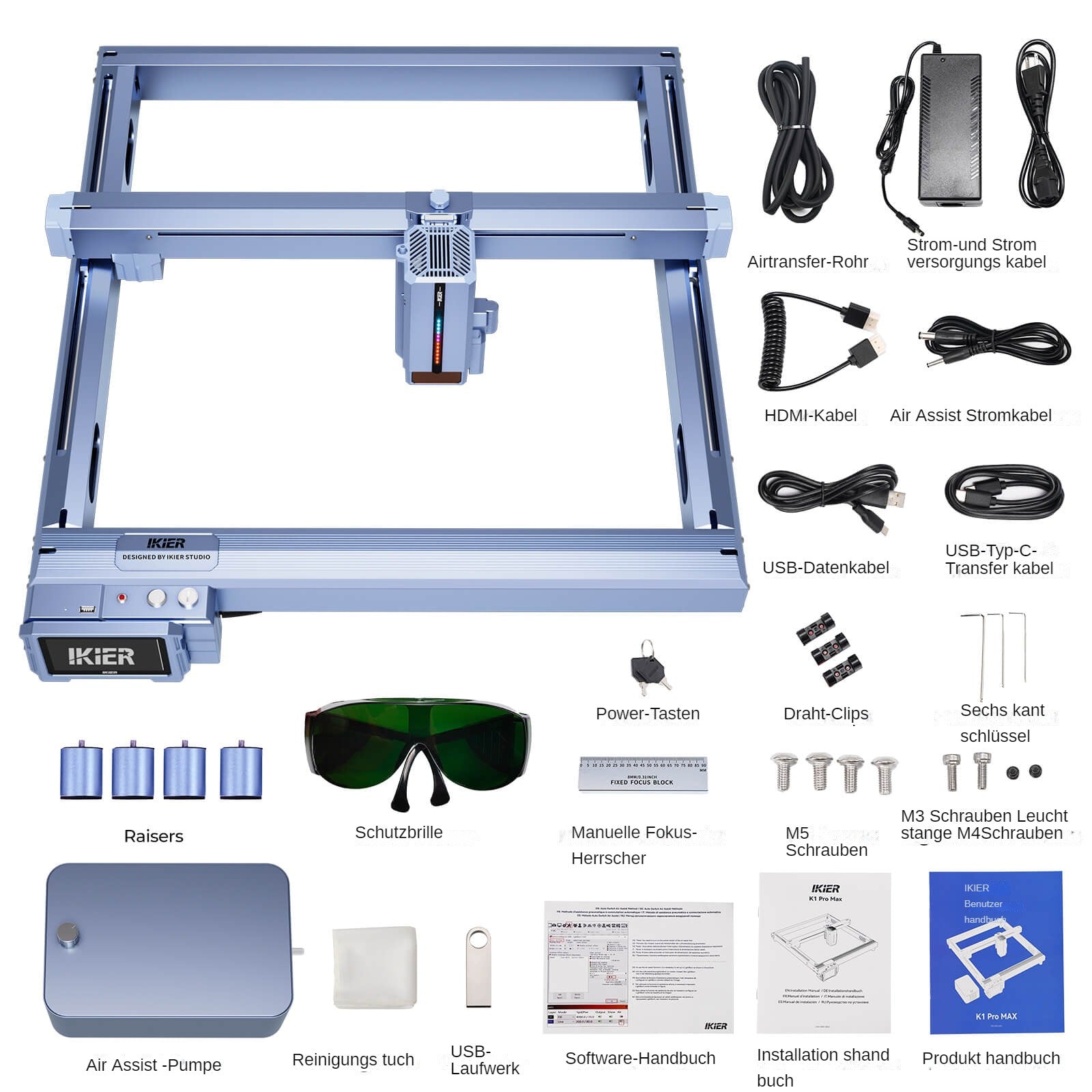 incisore laser iKier K1 Pro Max 48W