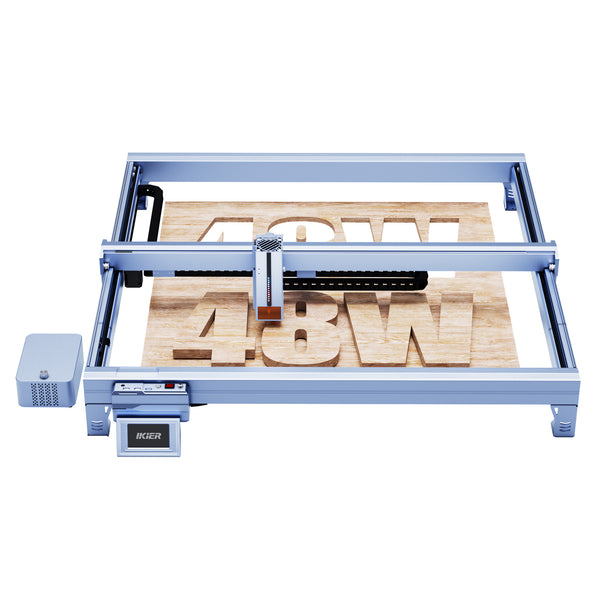 iKier K40 Max 220W Taglierina e Incisore Laser Area 850×800mm con Air Assist