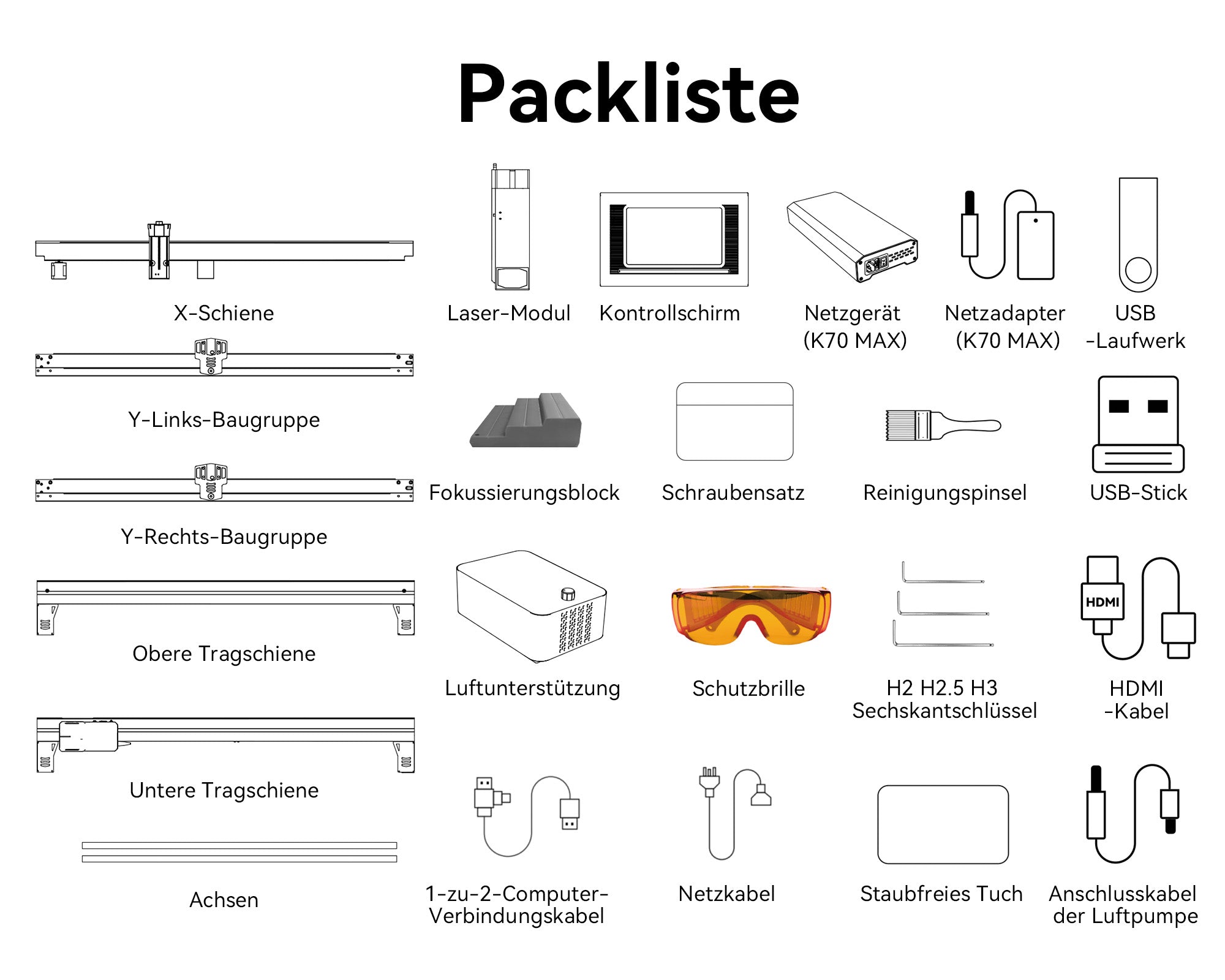 incisore laser iKier K70 Max