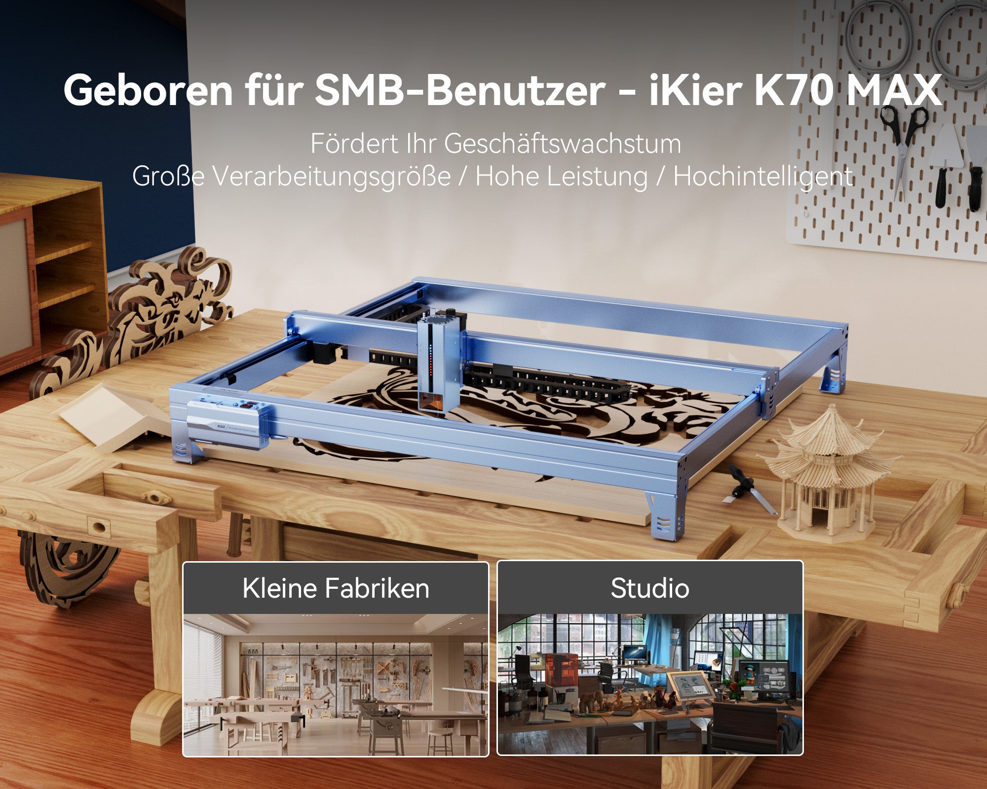 incisore laser iKier K70 Max