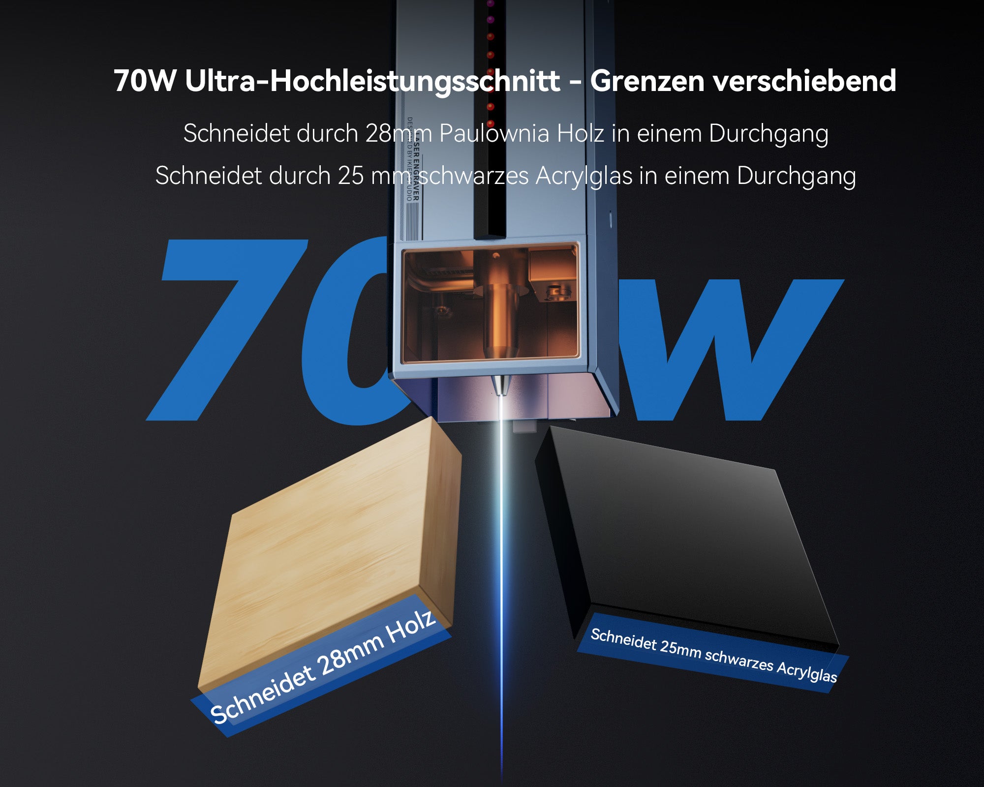 incisore laser iKier K70 Max