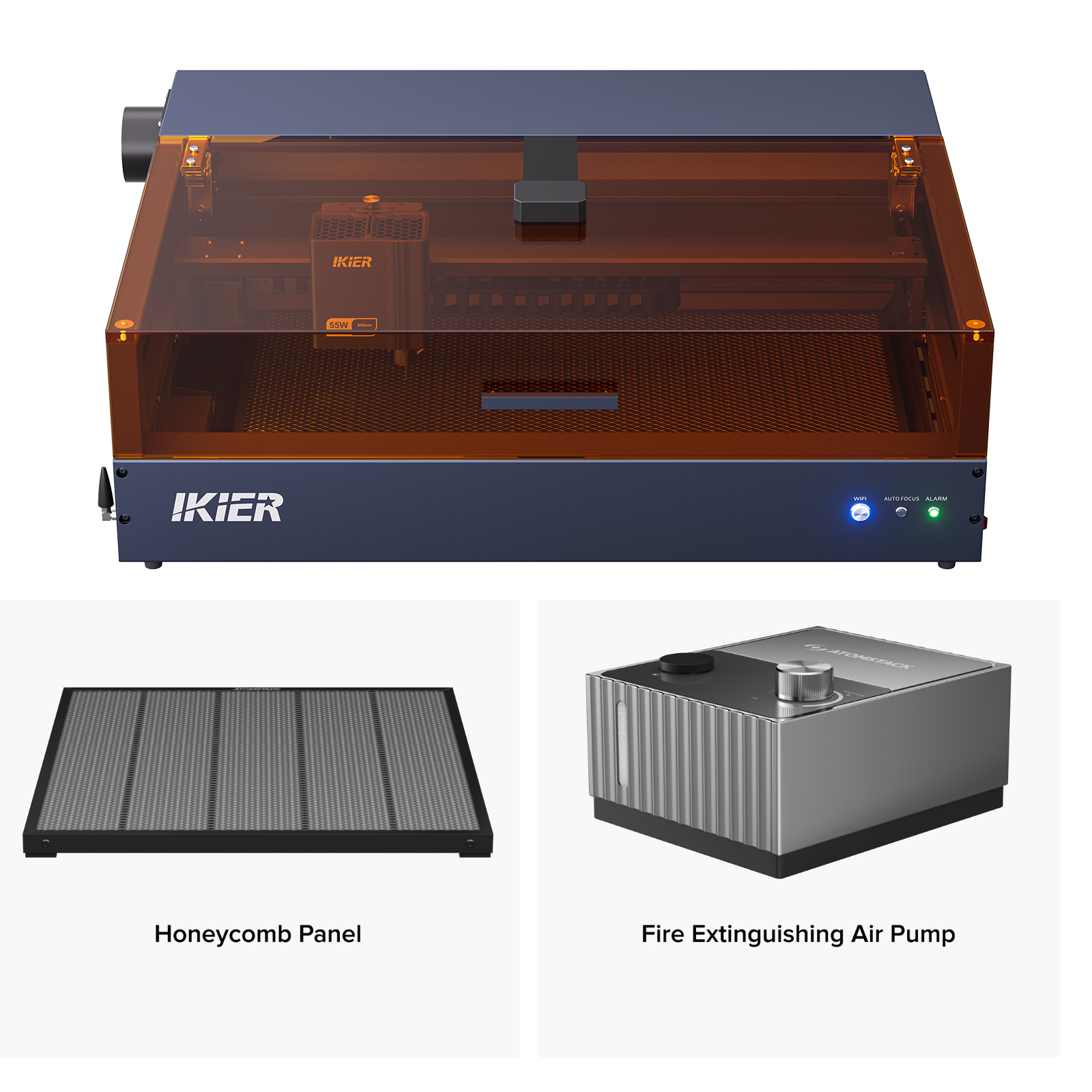 iKier K2 Pro 55W Laser Engraver