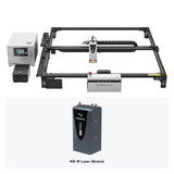 Incisore laser a diodi raffreddato ad acqua AtomStack Glacier 120W/90W