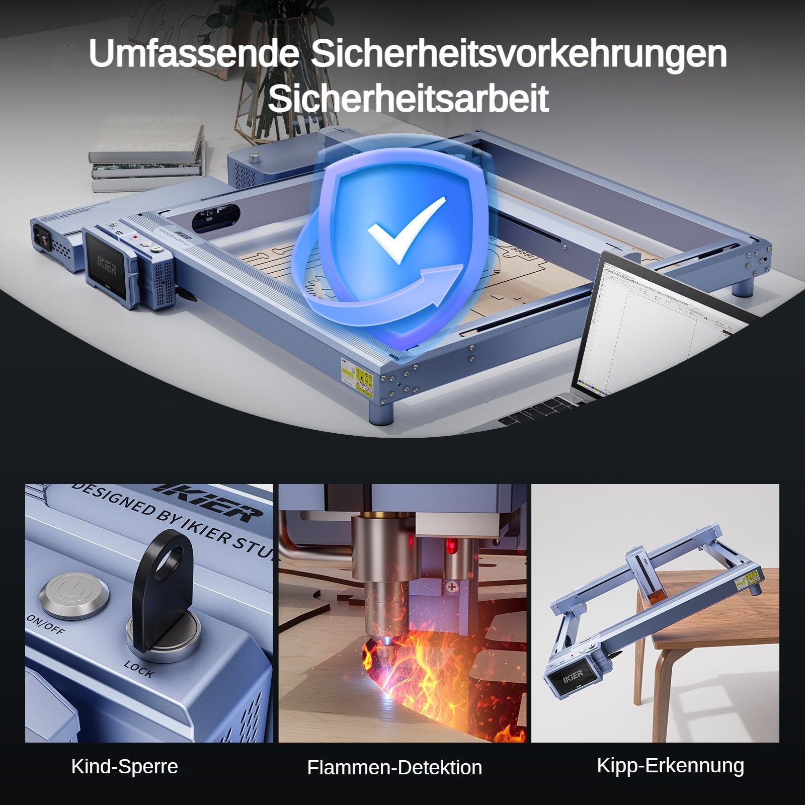 incisore laser iKier K1 Pro Max 70W