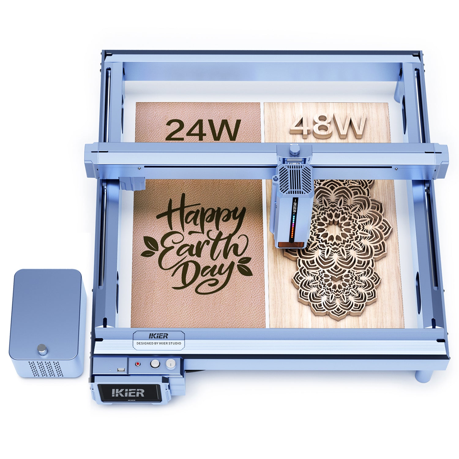 iKier K1 Pro Max 48W/24W: taglierina e incisore laser a commutazione di potenza