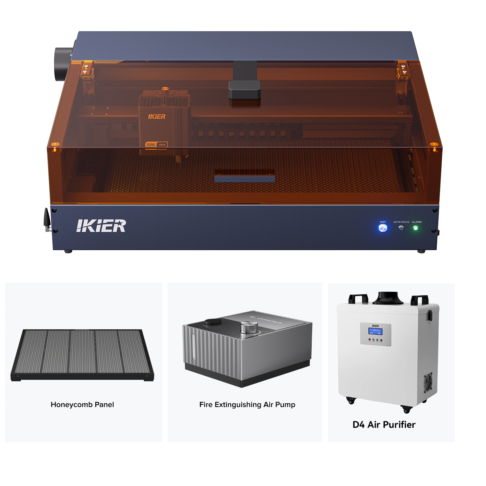 iKier K2 Pro 55W Laser Engraver